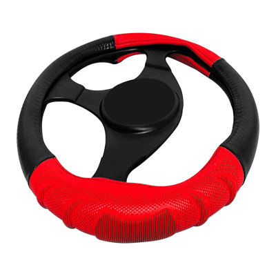 [FVO415BKRD-TFI] FUNDA CUBRE VOLANTE TIPO VINIPIEL REFORZADA <0.0>