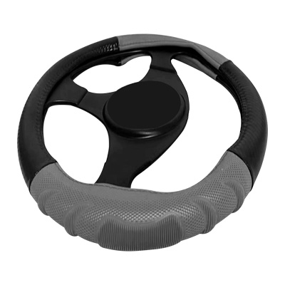 [FVO415BKGY-TFI] FUNDA CUBRE VOLANTE TIPO VINIPIEL REFORZADA <0.0>
