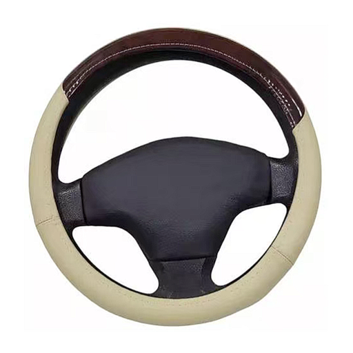 [FVO260-TFI] FUNDA CUBRE VOLANTE TIPO VINIPIEL MEDIANA PARA AUTO 38CM <0.0>