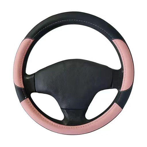 [FVO261-TFI] FUNDA CUBRE VOLANTE TIPO VINIPIEL MEDIANA PARA AUTO 38CM <0.0>